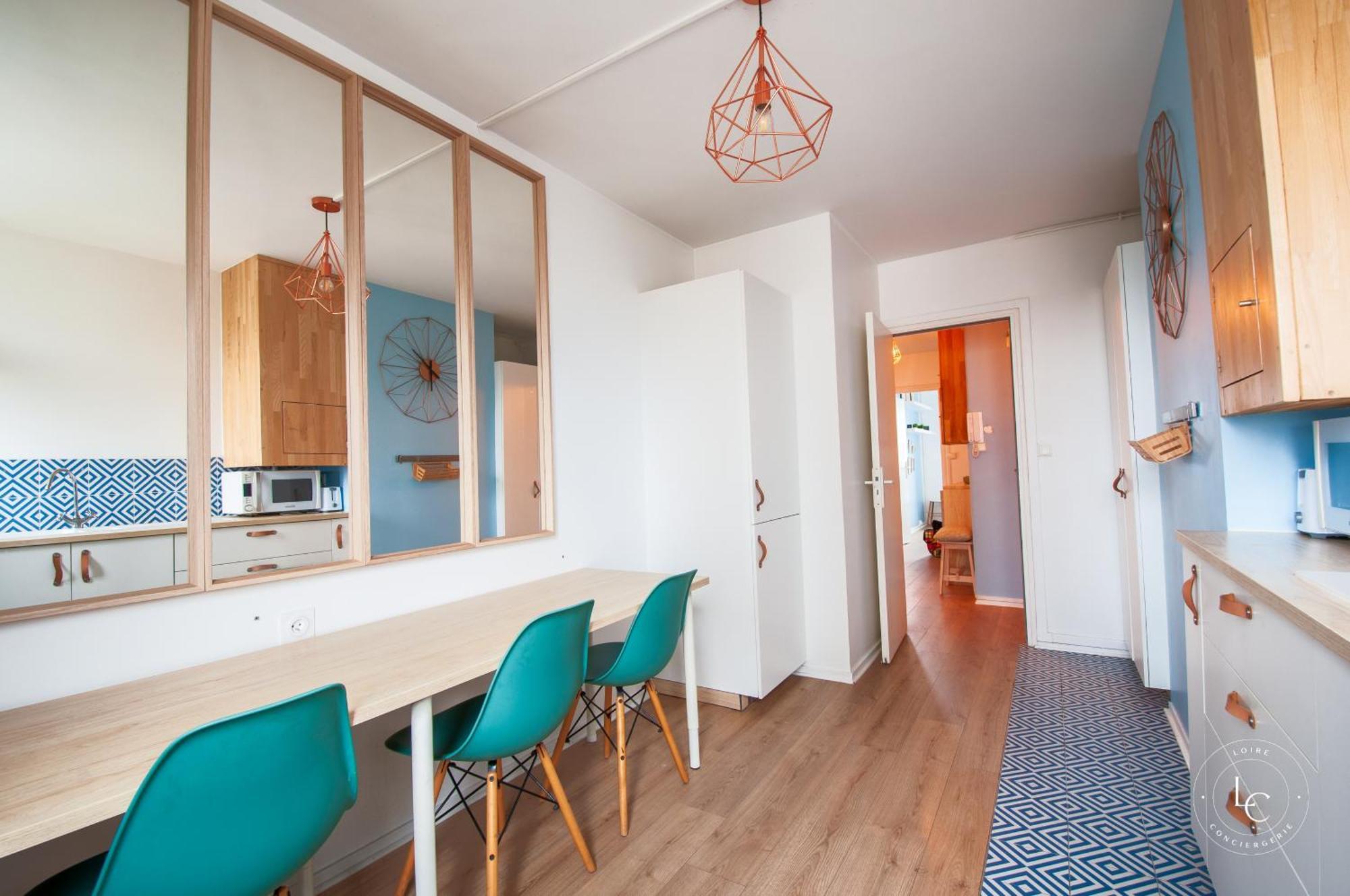 Cocon Urbain Fully Refurbished - 2 Bedrooms -70m2 Apartment Orleans