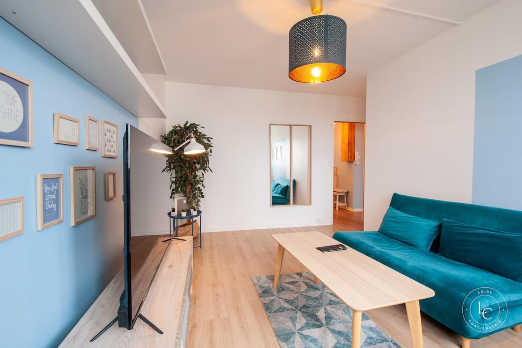 Cocon Urbain Fully Refurbished - 2 Bedrooms -70m2 Apartment Orleans