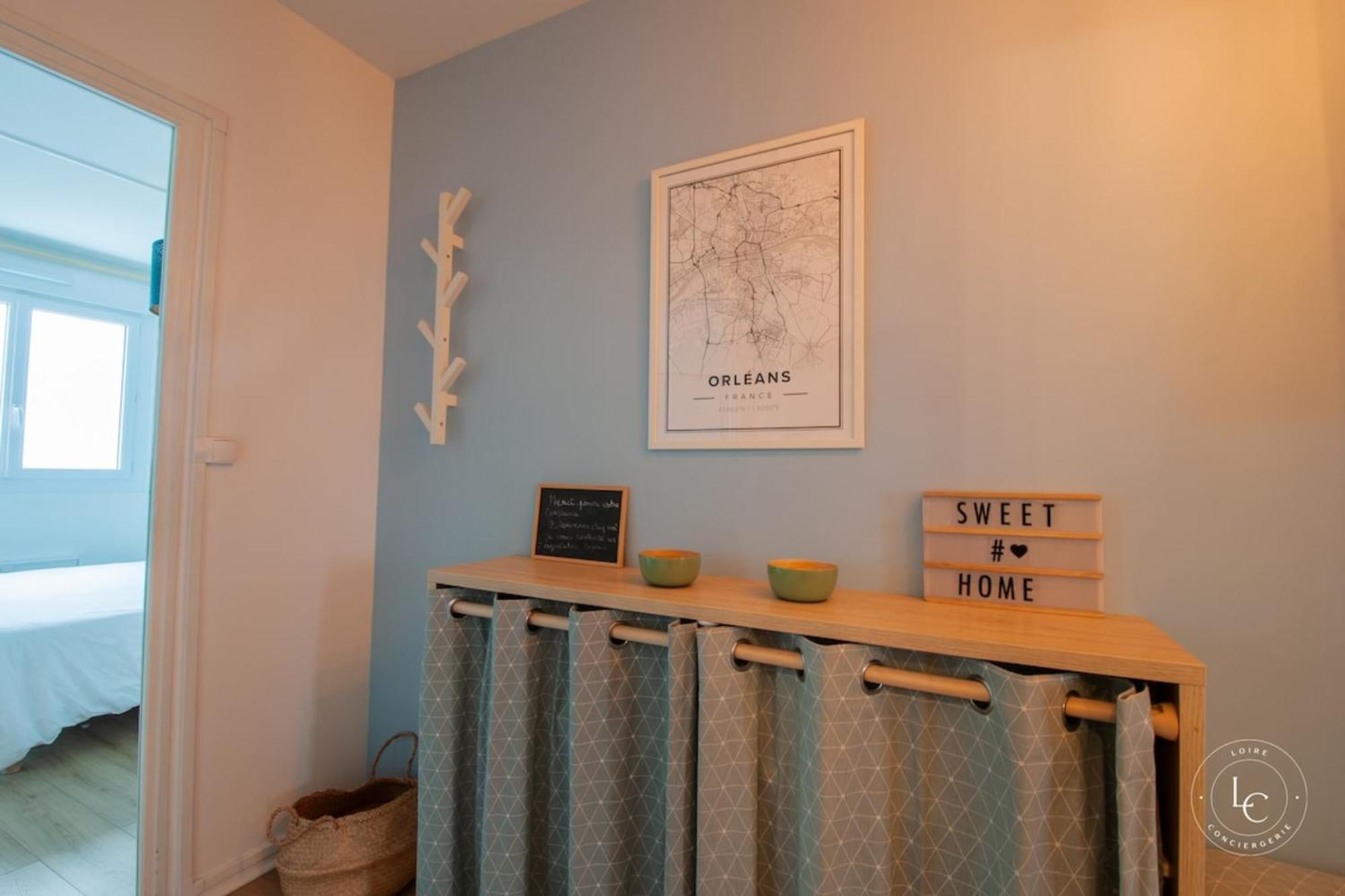 Apartment Cocon Urbain Fully Refurbished - 2 Bedrooms -70m2 Orleans